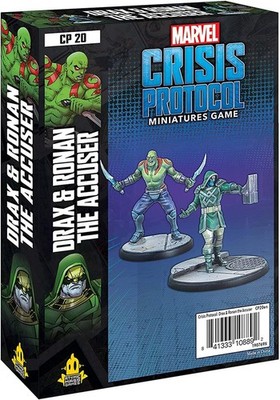 Marvel Crisis Protocol: Drax and Ronan The Accuser (Englisch) MCP Miniaturen NEU