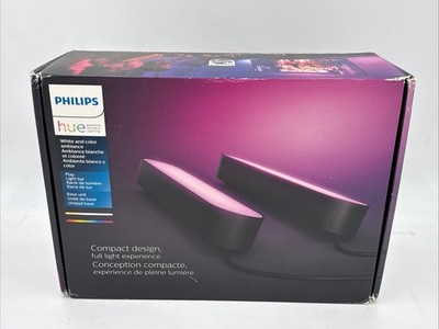 NEW - Philips Hue White & Color Ambience Play Light Bar 2-Pack