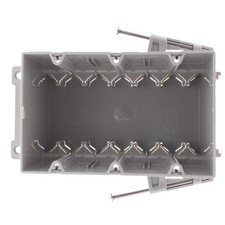 Pass & Seymour Slater Gray 3-Gang Construction Switch & Outlet Box S3-54-RAC