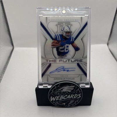 2023 National Treasures Jonathan Taylor The Future Silver Autograph #TF-JTA /25