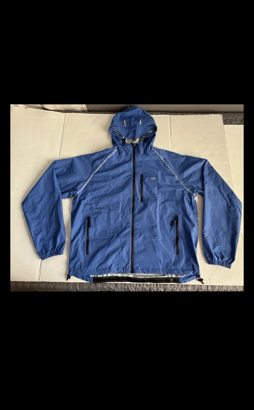 Men's Cycling Running Rain Jacket Lightweight Waterproof Biking Hiking Windbreak