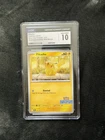 Pokémon TCG Pikachu Black Star Promos 214 Illustration Contest 2024 Winner CGC10
