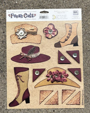 Fresh Cuts Rebecca Sower VINTAGE LADIES WEAR DIE CUTS EPHEMERA FC010 