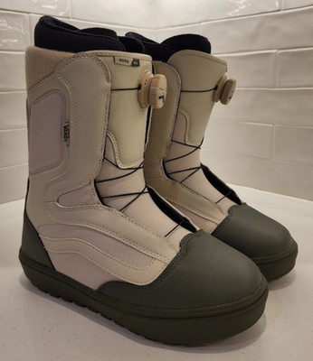 Vans 25/26 Aura OG Grapeleaf Oatmeal Mens Size 9 Snowboard Boots RIDE k2 32