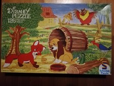 Puzzle 126 Teile zwei Freunde auf 8 Pfoten Schmidt Spiele vintage Cap und Capper