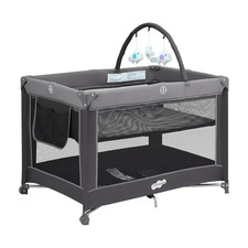 Portable Playpen Foldable Playard Portable Crib for Baby and Toddlers