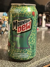 Rare - Sold Out - Mountain Dew - Brain Dead - Special Edition Can - Exclusive 