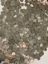 Below Average Condition Eisenhower Dollars 4 Sale Lot Of 100 (examples in pics)