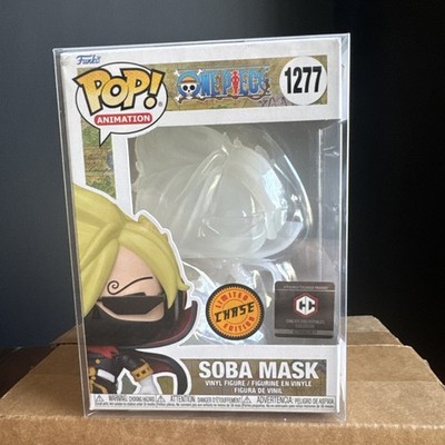 One Piece SOBA MASK 1277 FUNKO POP Chalice Exclusive CHASE W/Protector 