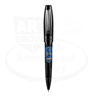 Montegrappa Day of the Dead Ballpoint Pen Blue
