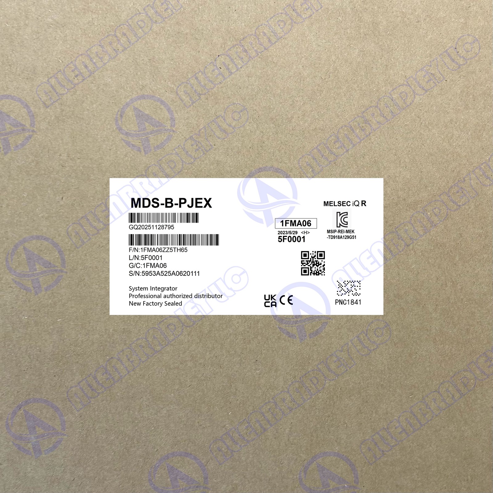 MDS-B-PJEX Servo Motor Mitsubishi UPS Express MDSBPJEX GQP0