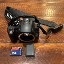 Canon EOS 350D DigitalDSLR Camera Black All in Picture