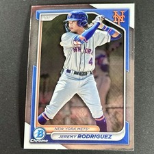 2024 Bowman Draft Chrome BDC-171 Jeremy Rodriguez New York Mets