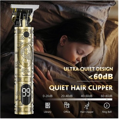 Pro Zero Gapped Hair Clippers - LCD Display, USB Charging