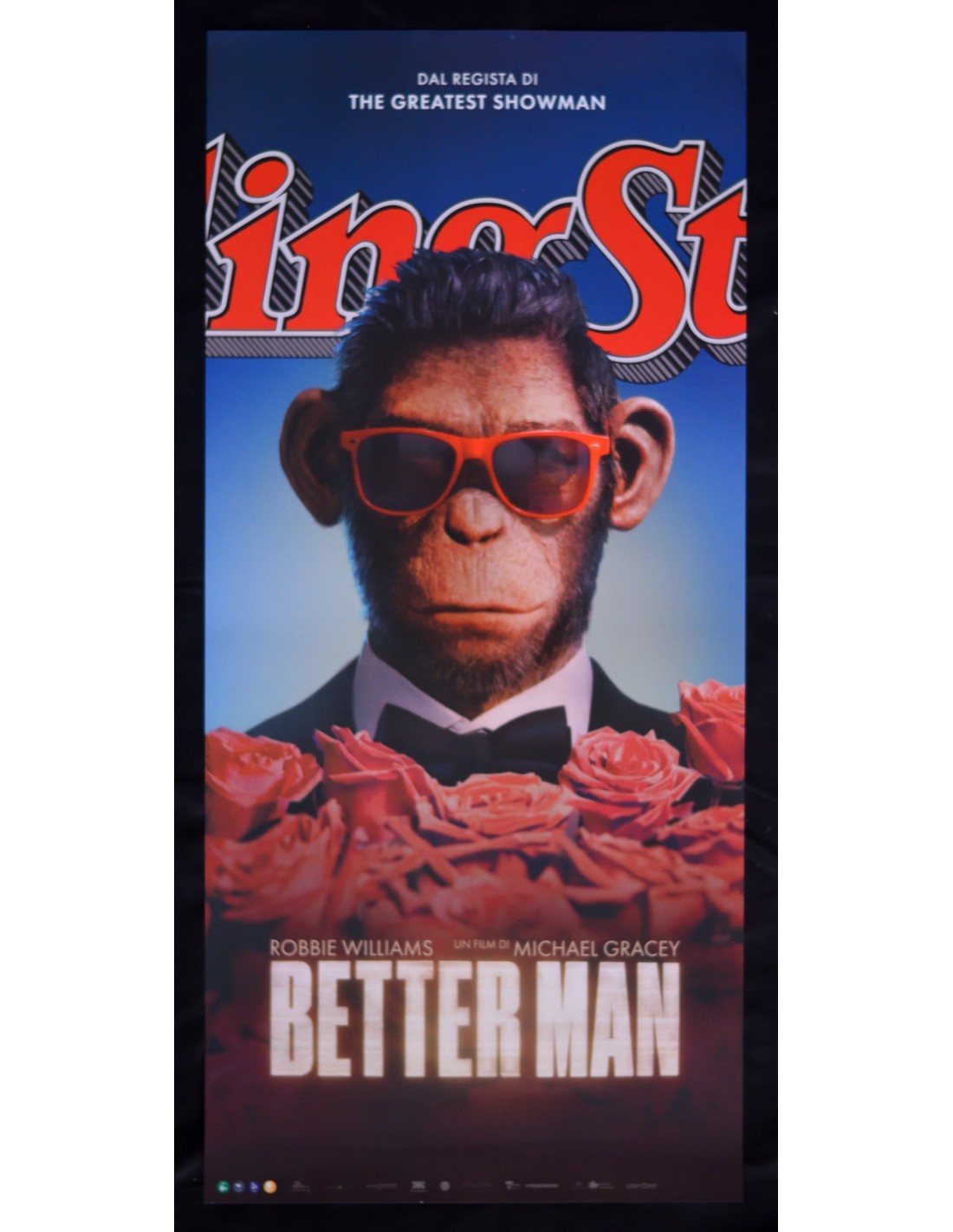 Locandina originale film Better Man (2024) - Regia di Michael Gracey