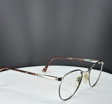 VTG FRATELLI LOZZA CARDIF TORTOISE BROWN Womens Round Eyeglasses FRAMES ONLY