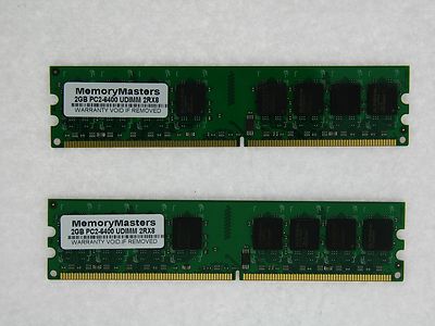 4GB  2x2GB PC2-6400 Mem for Dell Optiplex GX520 GX620 740 755 760 960