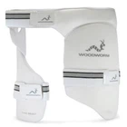 Woodworm Cricket Flame Mens Dual Thigh Pad/Inner Thigh Lower Body Protector, RH