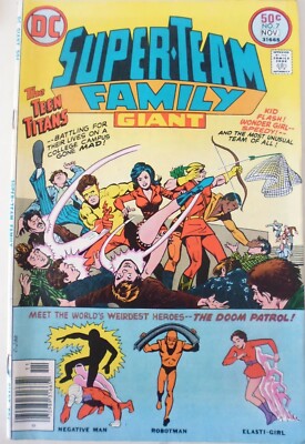 SUPER-TEAM FAMILY GIANT ISSUE # 7.  DC COMICS. NOV.1976. VFN-  SCARCE