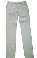 RALPH LAUREN PURPLE LABEL IVORY BROCADE TAPERED LEG DRESS PANTS   Sz 4