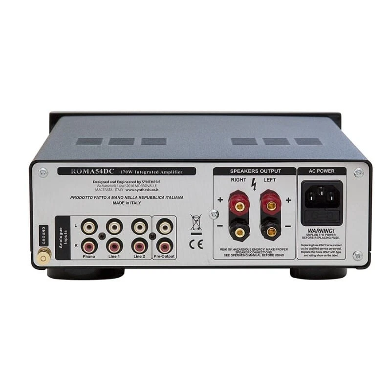 Synthesis ROMA 54DC - INTEGRATED STEREO AMPLIFIER (White) - Bild 2 von 2