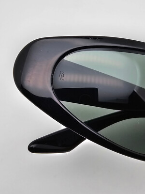 Ray-Ban B&L W1924 YOAO Black Frame G-15 Green Glass Lens Cat Eye Sunglasses 55mm Ray-Ban B&L W1924 YOAO Black Frame G-15 Green Glass Lens Cat  main image 3