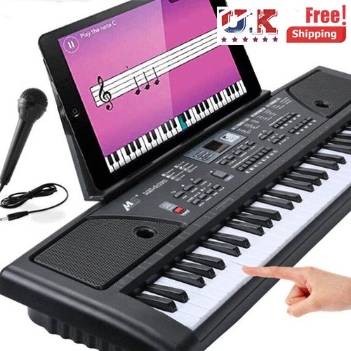 Music Piano Keyboard Mic Portable Electronic Musical Instrument eBay