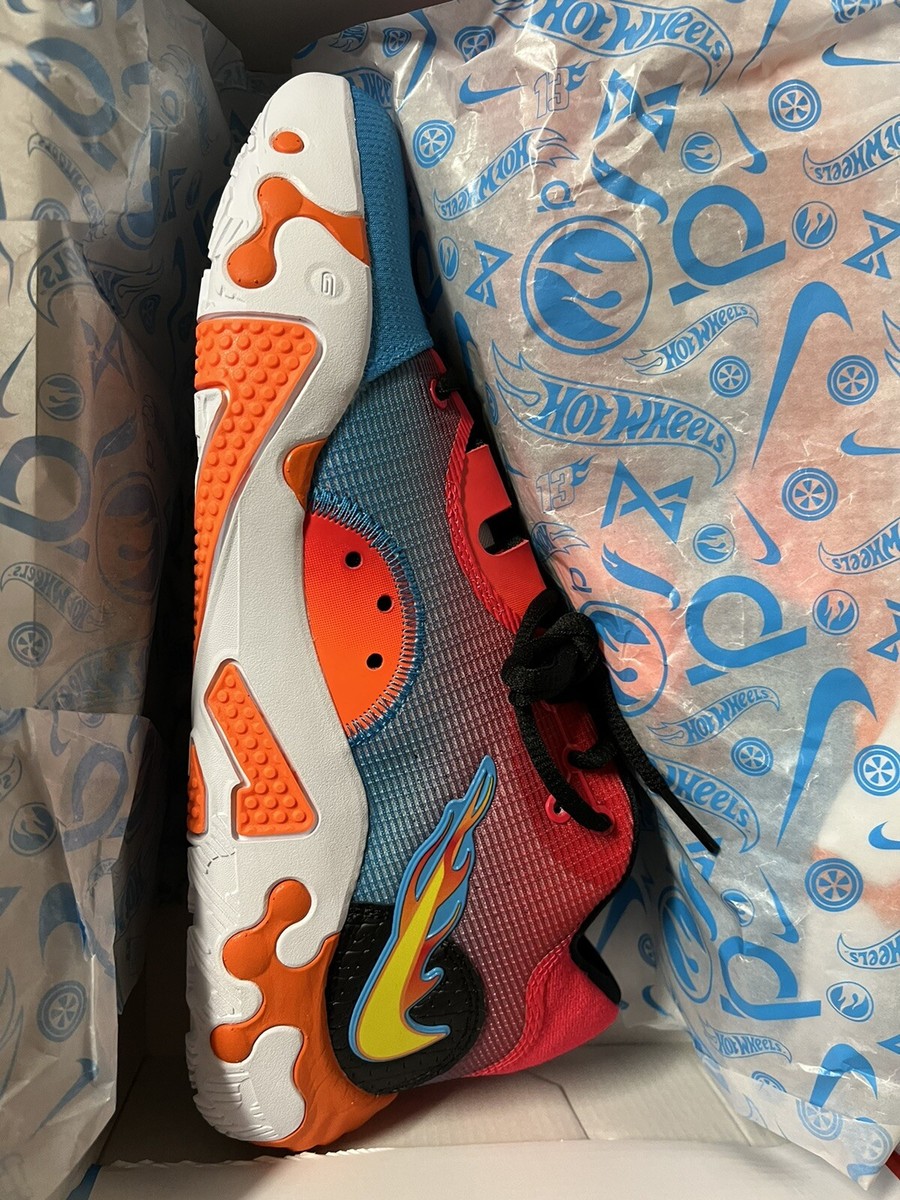 Nike Paul George PG 6 NRG Mens Sz 10.5 Hot Wheels DH8446-400  display picture 2