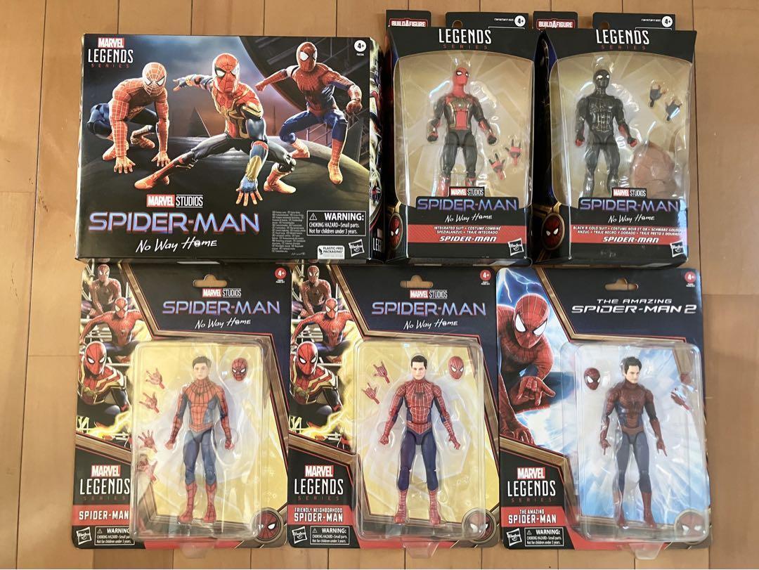 マーベルレジェンド　スパイダーマン3パック　Now Way  Amazon.com: Hasbro Marvel Legends Series Spider-Man: No Way