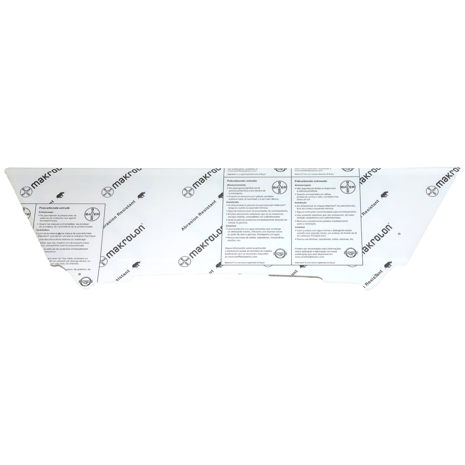 Parabrisas medio para Arctic Cat (N/P 2436-424)