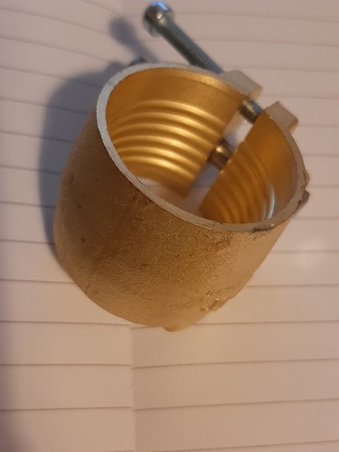 Jentro Pipe Clamp Fitting 60005 SDR 7.4 Adapter size 32 4/4" Klemmutter Klemstuk - Picture 4 of 8