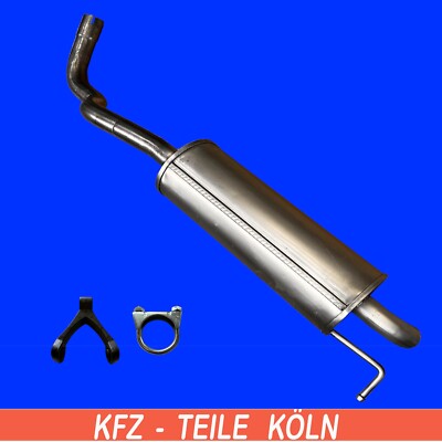 SKODA RAPID (NH3, NK3, NK6) (NH1)  1.2 TSI 1.4 TSI ENDSCHALLDÄMPFER +Montagesatz