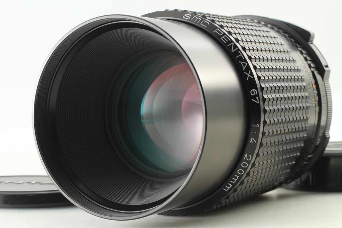Near MINT] PENTAX smc PENTAX 67 200mm f4 Medium Format Lens