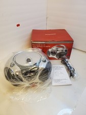 Durabrand AM FM Radio Receiver CD Player Model CD-1095 Silver Black Portable