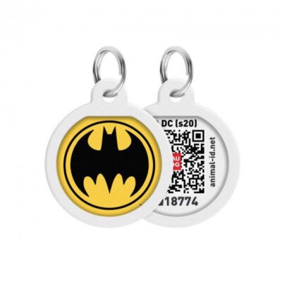 Pet ID Tag für Hund Katze mit QR Passport Global Suchsystem