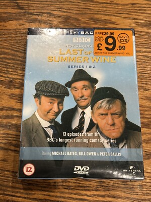 BBC Last Of The Summer Wine - Complete Series 1-2 (DVD BOX SET) - New & Sealed