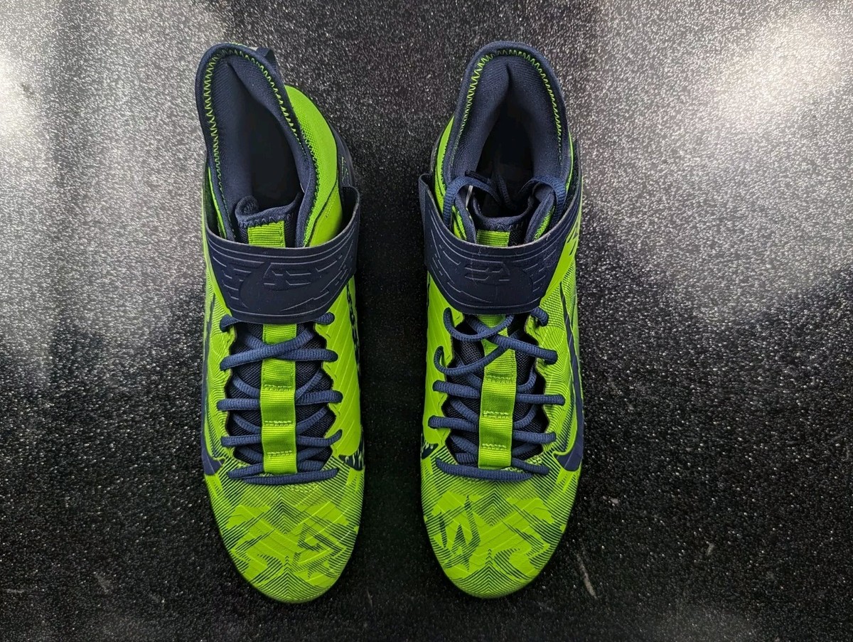 Nike Alpha Menace Pro 2 Mid RW Russell Wilson Football Cleat Men\'s Size11.5 New Nike Alpha Menace Pro 2 Mid Mens 13 RW Russell Wilson  main image 2