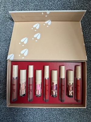 Kylie Cosmetics Christmas Holiday Collection Liquid Lipstick & High Gloss Vault
