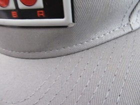 Nintendo Hat NES Controller Snapback Adjustable Baseball Cap Gray NWOT