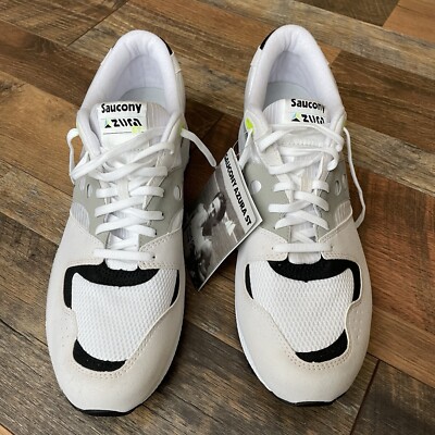 Size 14 - Saucony Azura White Grey