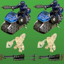 Missing Some Accessory 2 Sets New Mega Bloks Consturx HALO Building Figure