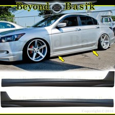 2008 2009 2010 2011 2012 Honda Accord Sedan Nefd Jdm Style Side Skirts Body Kit 