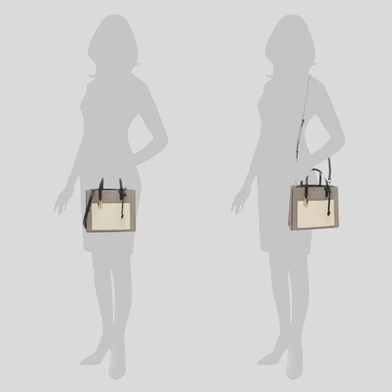 Marc Jacobs Mini Grind Color Block Leather Tote - Loam Soil