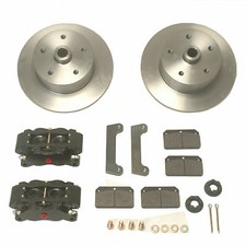 Pacific Customs 5 Lug Chevy IRS Rear Disc Brake Kit With 4 Piston Calipers