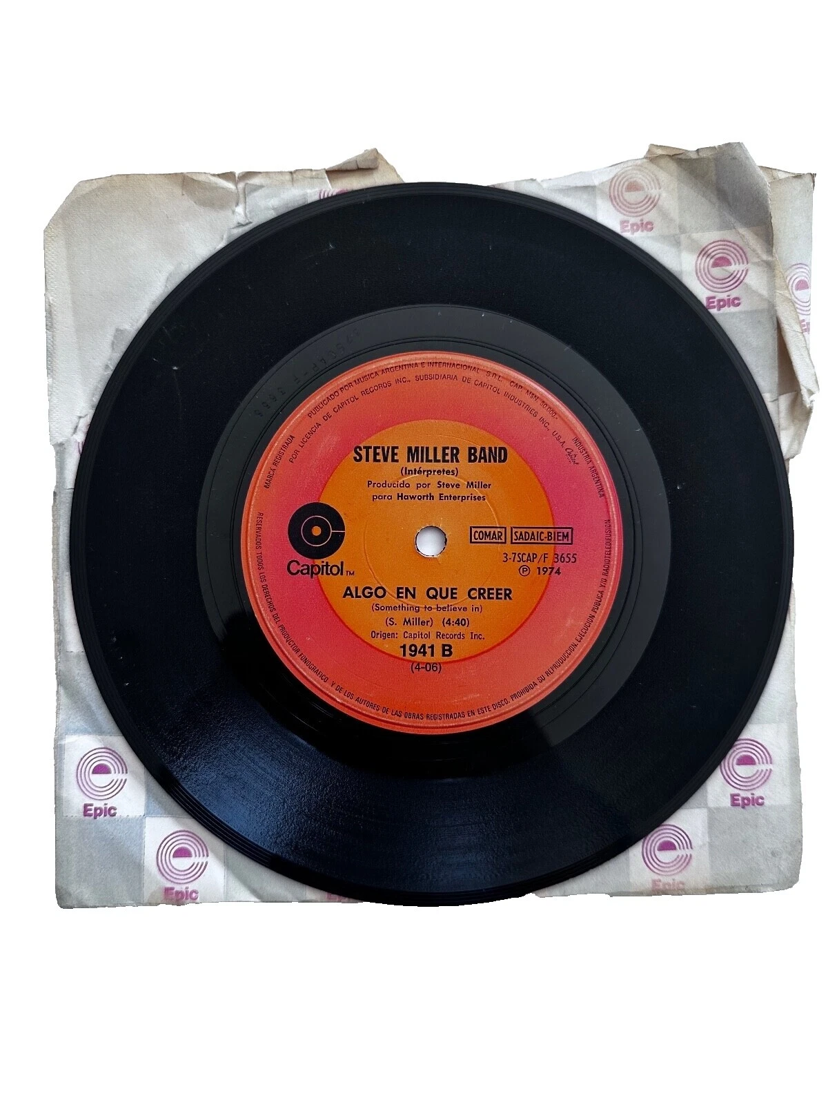 Rock 45 RPM Music Records