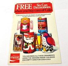 Coca-Cola Coke Feuille de Bricolage Doses Déco Noel USA Noël Six Can Décoration