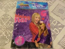 Fabric Book Cover Miley Cyrus as Hannah Montana Stretchable NEW