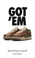 Air Force 3 Low Nigo Baroque Brown EU 44½ / US 10,5