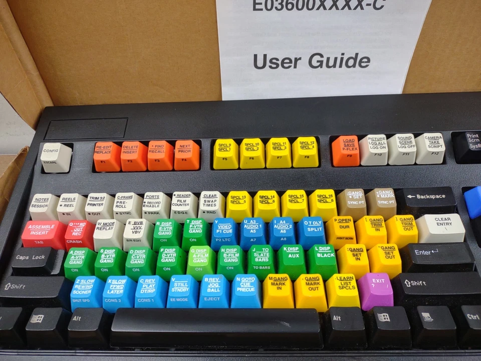 New Keytronic Wired Media Keyboard with Editing Shortcuts Keycap E03601PS25PKB-C - Image 2 of 4