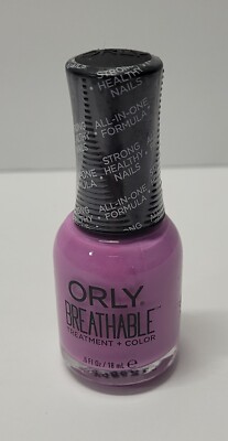 Orly Breathable Nail Treatment + Color # 20911 TLC (Medium Purple)-New w/o box